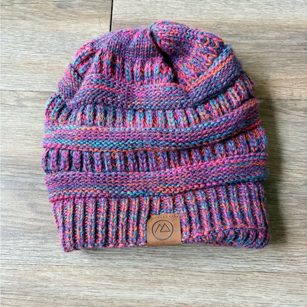 Colorful Knit Women’s Beanie